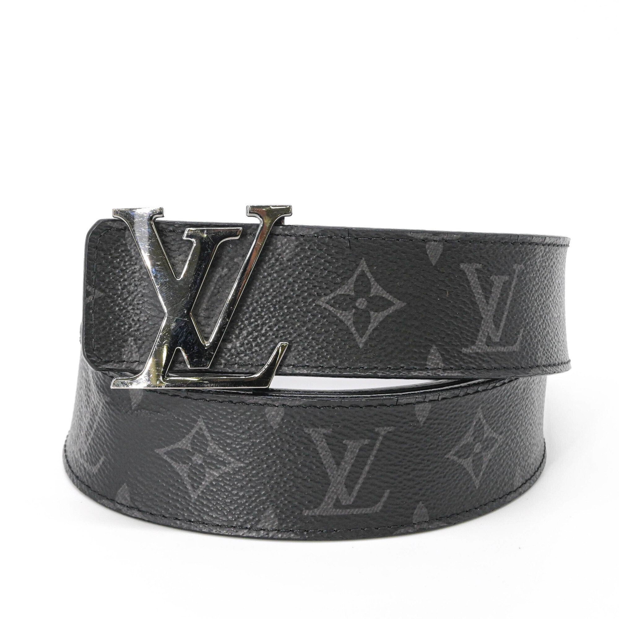 Louis Vuitton Louis Vuitton Ceinture Belt Lv Initials Monogram Eclipse Revers...